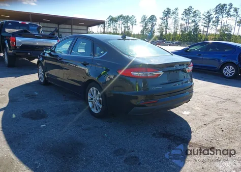 2019 Ford Fusion Se из США, поврежденный, VIN 3FA6P0HD4KR280320